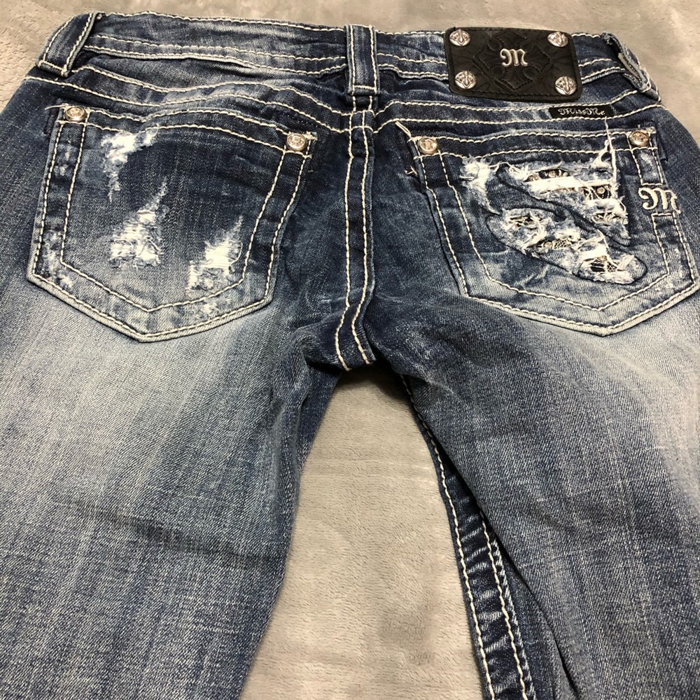 Miss Me Crop Jeans, Size 27, Capri